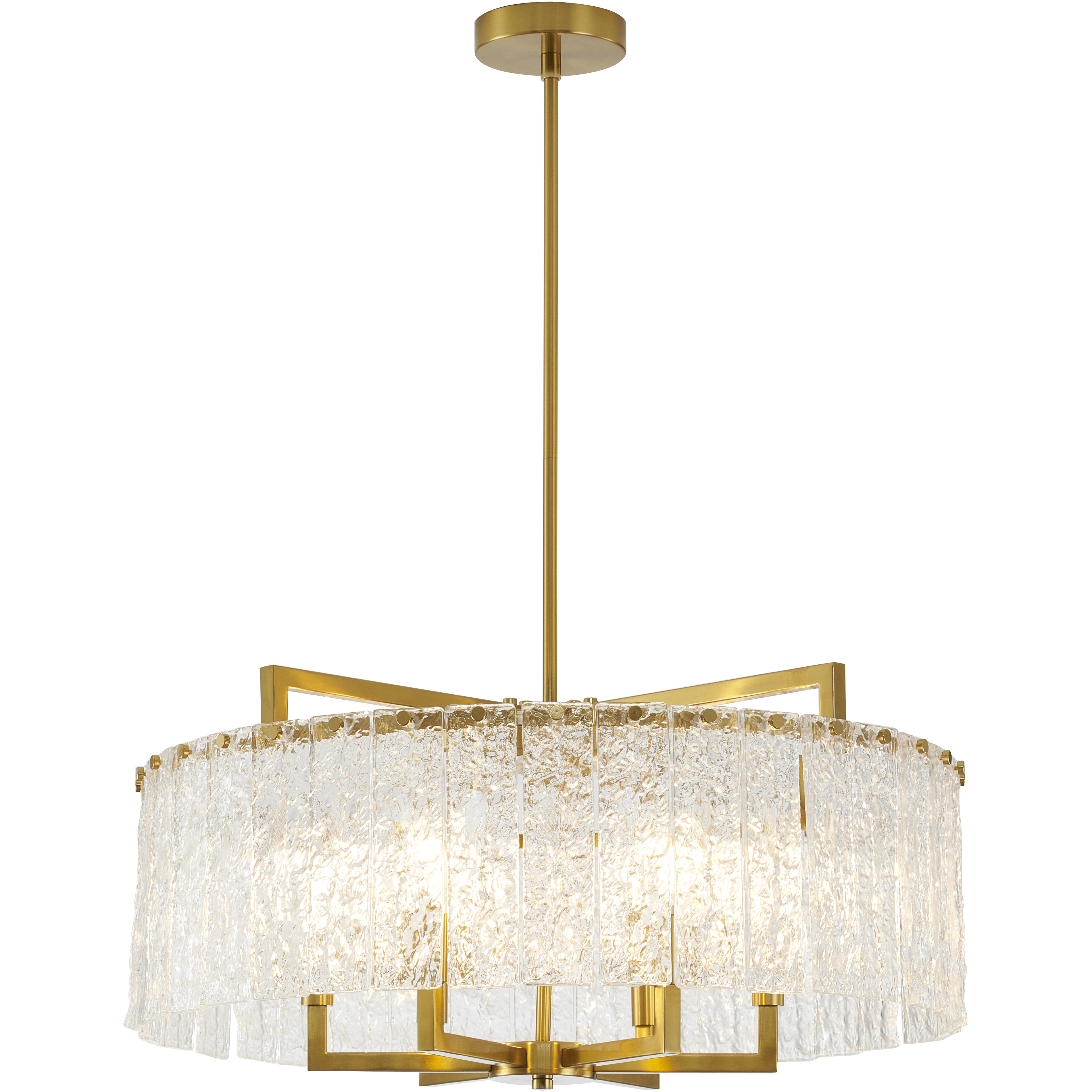 Canada LED 24 inch Brass Chandelier Ceiling Light